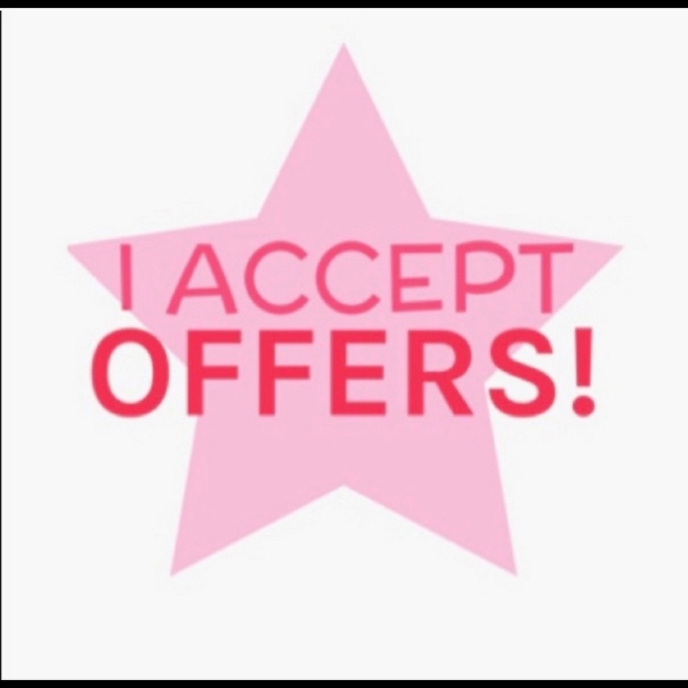 Accepting all reasonable offers!